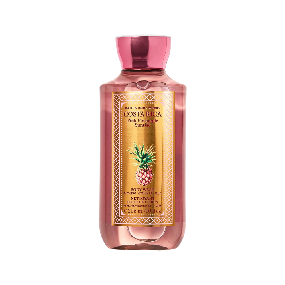 Bath & Body Works Gel de Baño - Costa Rica Pink Pineapple Sunrise