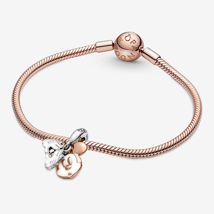 Pandora Charm - Colgante Doble Mickey Mouse de Disney