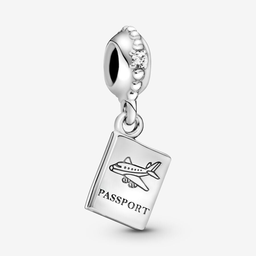 Pandora Charm - Colgante Pasaporte