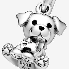 Pandora Charm - colgante en plata de ley Labrador