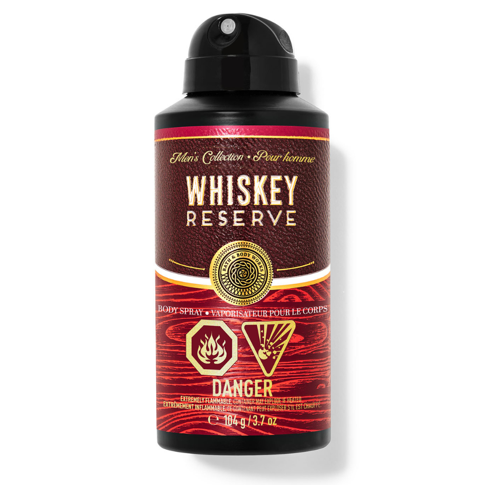 Bath & Body Works Spray Corporal - Whiskey Reserve