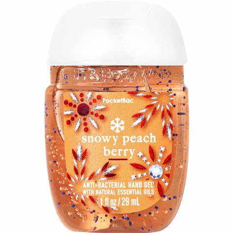 Bath  & Body Works Gel Antibacterial - Snowy Peach Berry